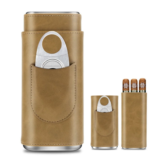 The Companion 3-Cigar Travel Case