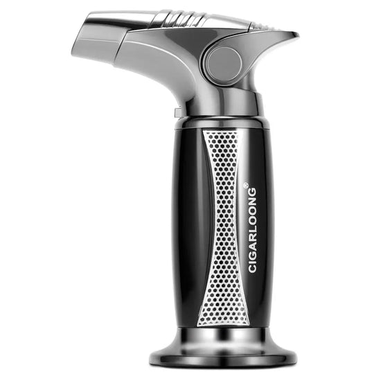 Aetheris Torch – Dual-Protected Windproof Lighter with Direct Punch