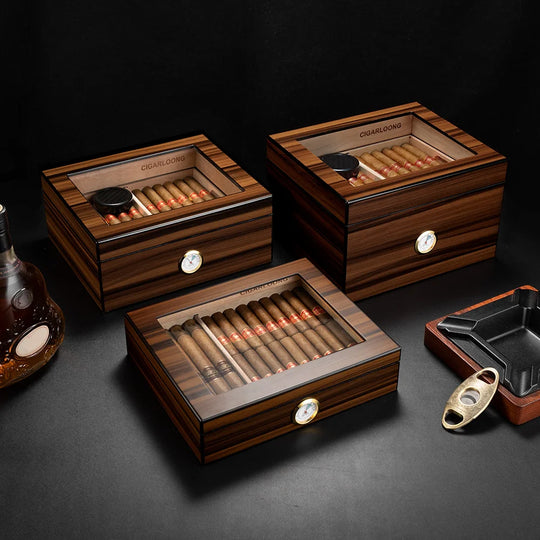 The Legacy Desktop Humidor Collection