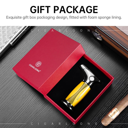 Aetheris Torch – Dual-Protected Windproof Lighter with Direct Punch