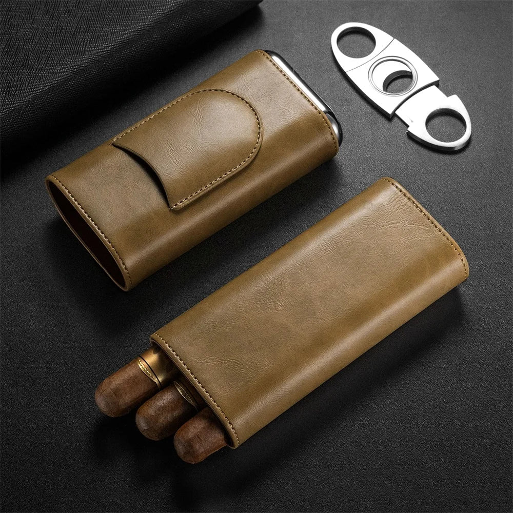 The Companion 3-Cigar Travel Case