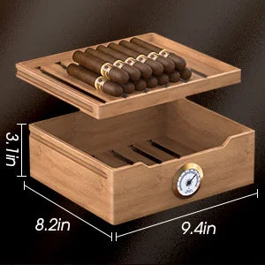 The Pavilion LED Humidor Cabinet (100-150 Cigar Capacity)