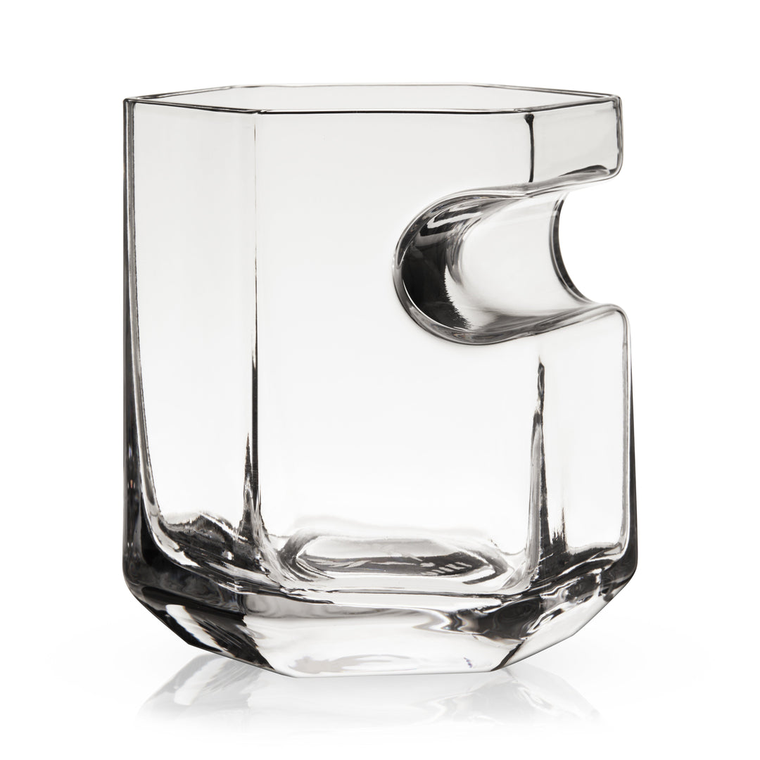 The Hexagon - Crystal Cigar Glass - Fluid And Fire