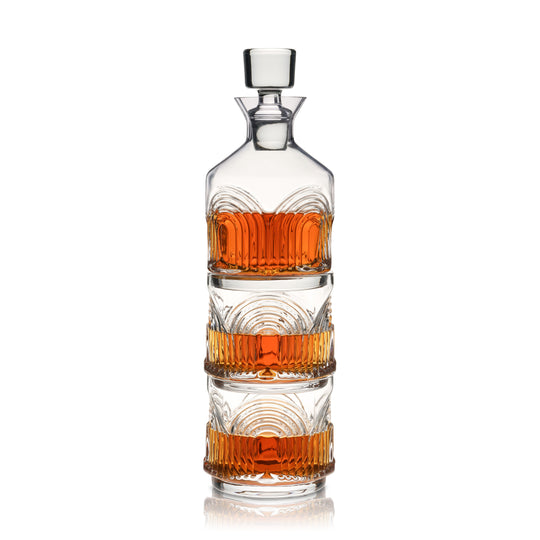 Beau Stacking Decanter Set - Fluid And Fire