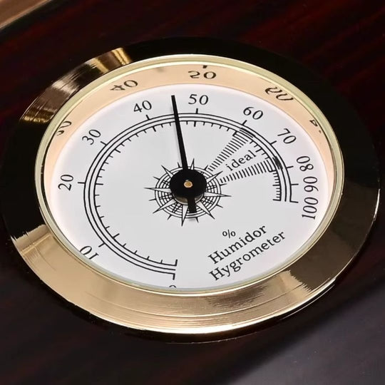 The Conservatory: Glass-Top Cedar Humidor