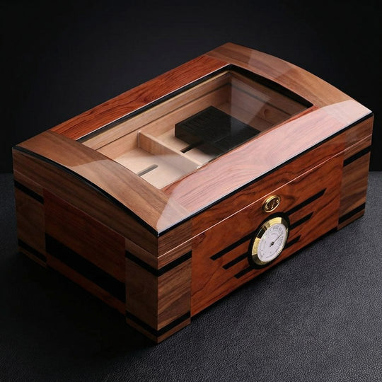 The Statesman Cedar Wood Cigar Humidor
