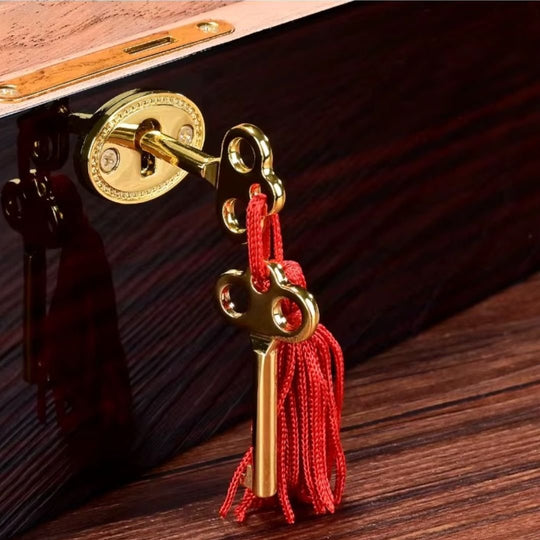 The Conservatory: Glass-Top Cedar Humidor