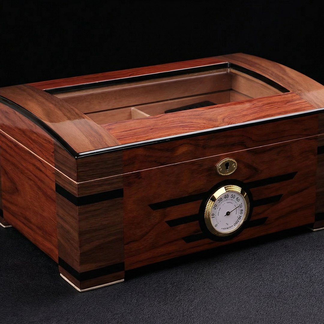 The Statesman Cedar Wood Cigar Humidor