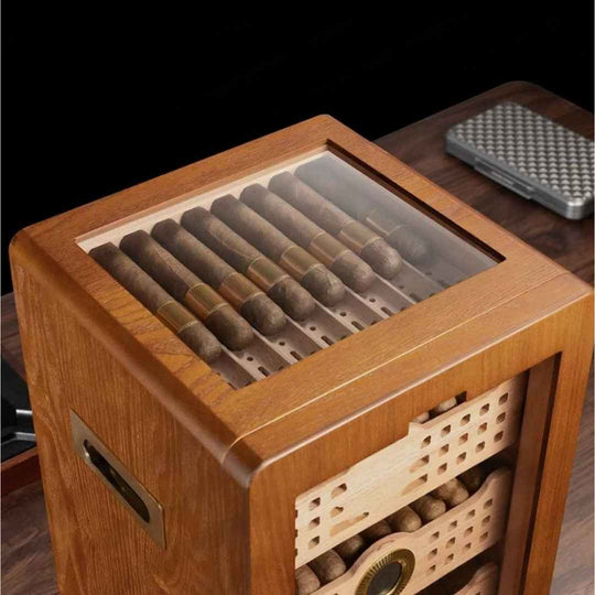 The Chairman's Set Humidor & Accessory Set