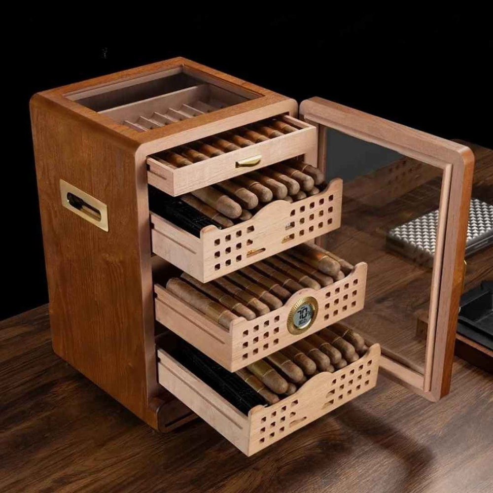 The Chairman's Set Humidor & Accessory Set
