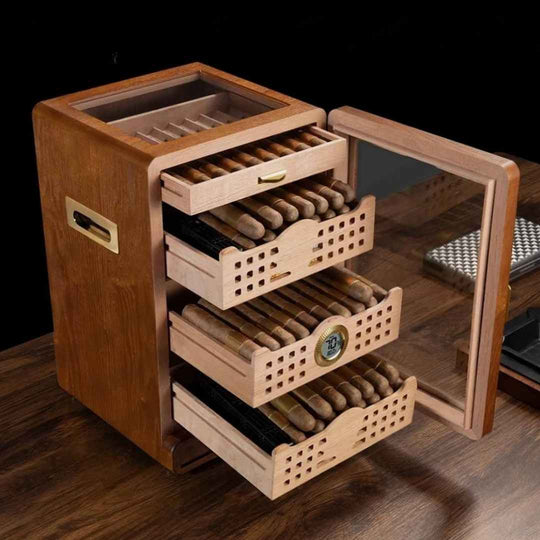 The Chairman's Set Humidor & Accessory Set