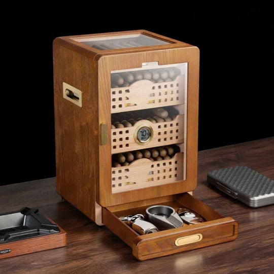 The Chairman's Set Humidor & Accessory Set