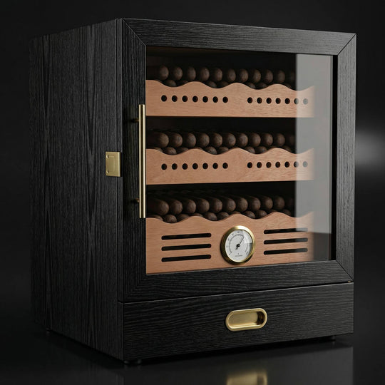 The Chamberlain Humidor Cabinet (80-100 Cigar Capacity) - Fluid And Fire