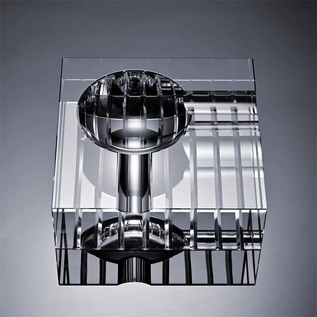 The Monarch Crystal Glass Cigar Ashtray