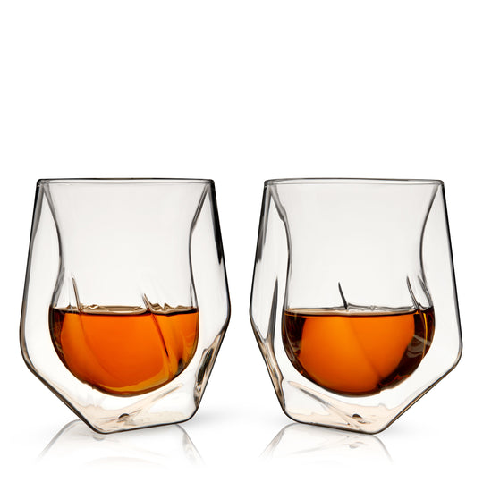 Aerating Whiskey Taster Set of 2 - Fluid And Fire