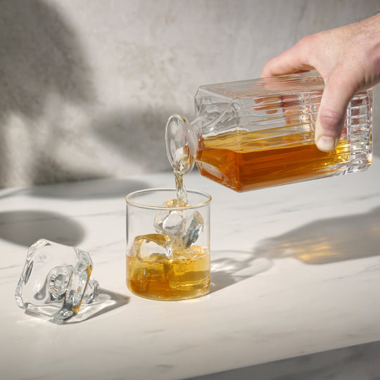 Reserve Milo Crystal Liquor Decanter - Fluid And Fire