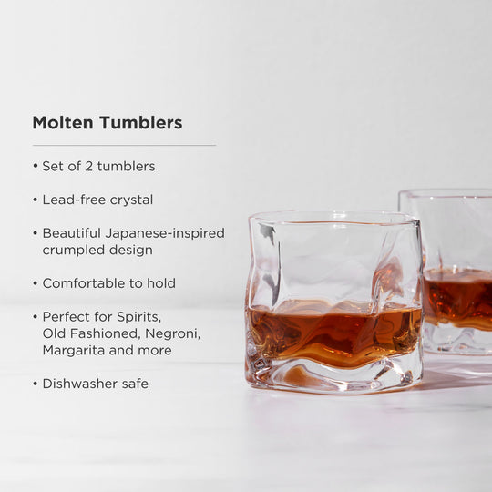 Molten Tumblers - Fluid And Fire