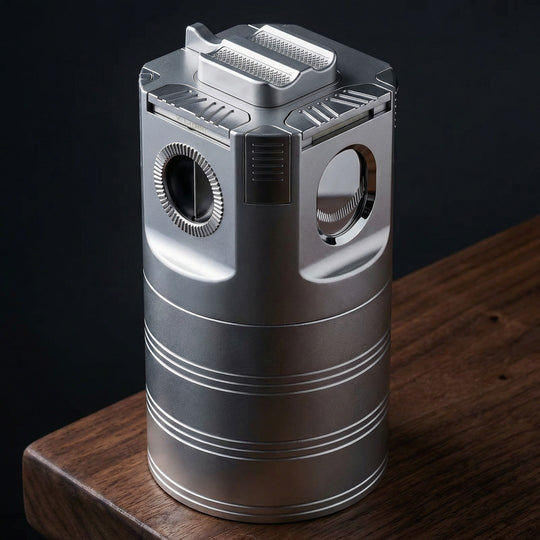The Armory: 8-in-1 Desktop Cigar Lighter Station