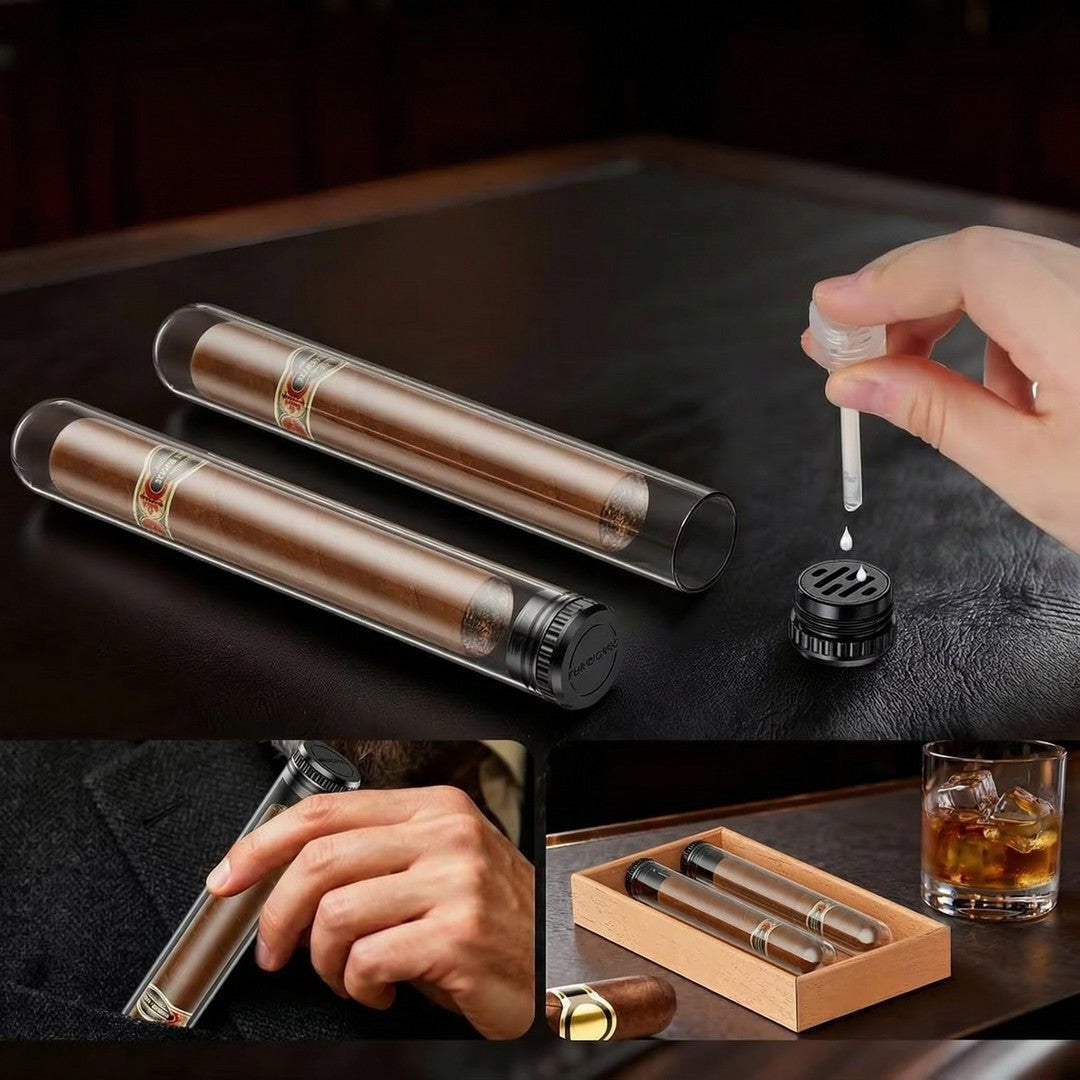 The Symphony: Music Box Cedar Humidor