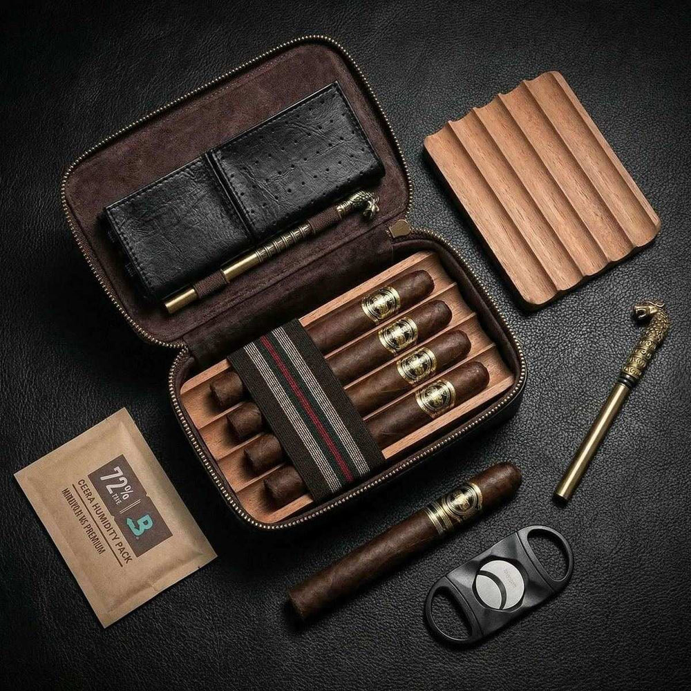 The Alchemist Travel Humidor Kit (5-Cigar Capacity)