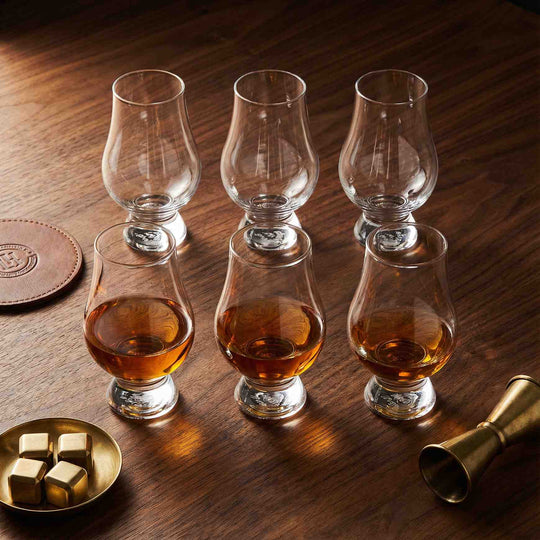 The Connoisseur's Tulip — 6-Piece Crystal Tasting Glass Set