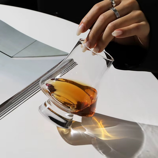 The Connoisseur's Tulip — 6-Piece Crystal Tasting Glass Set