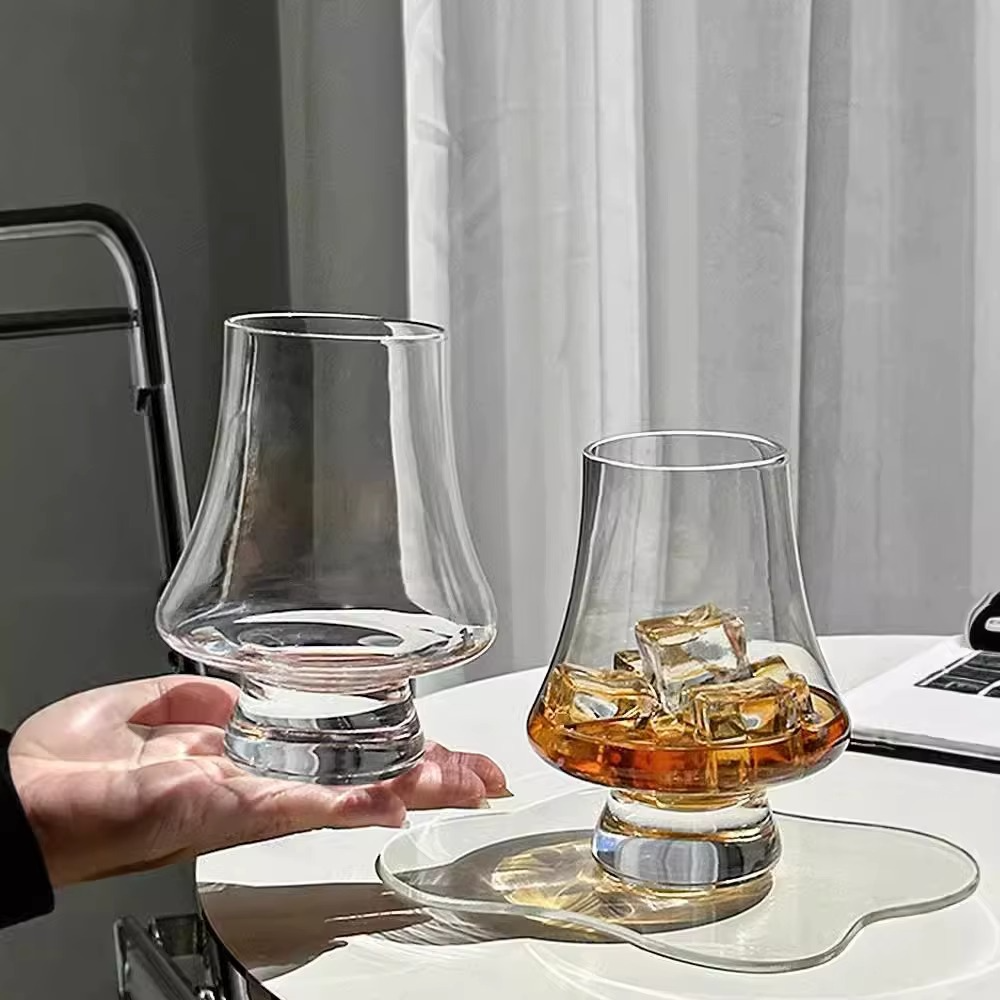 The Connoisseur's Tulip — 6-Piece Crystal Tasting Glass Set