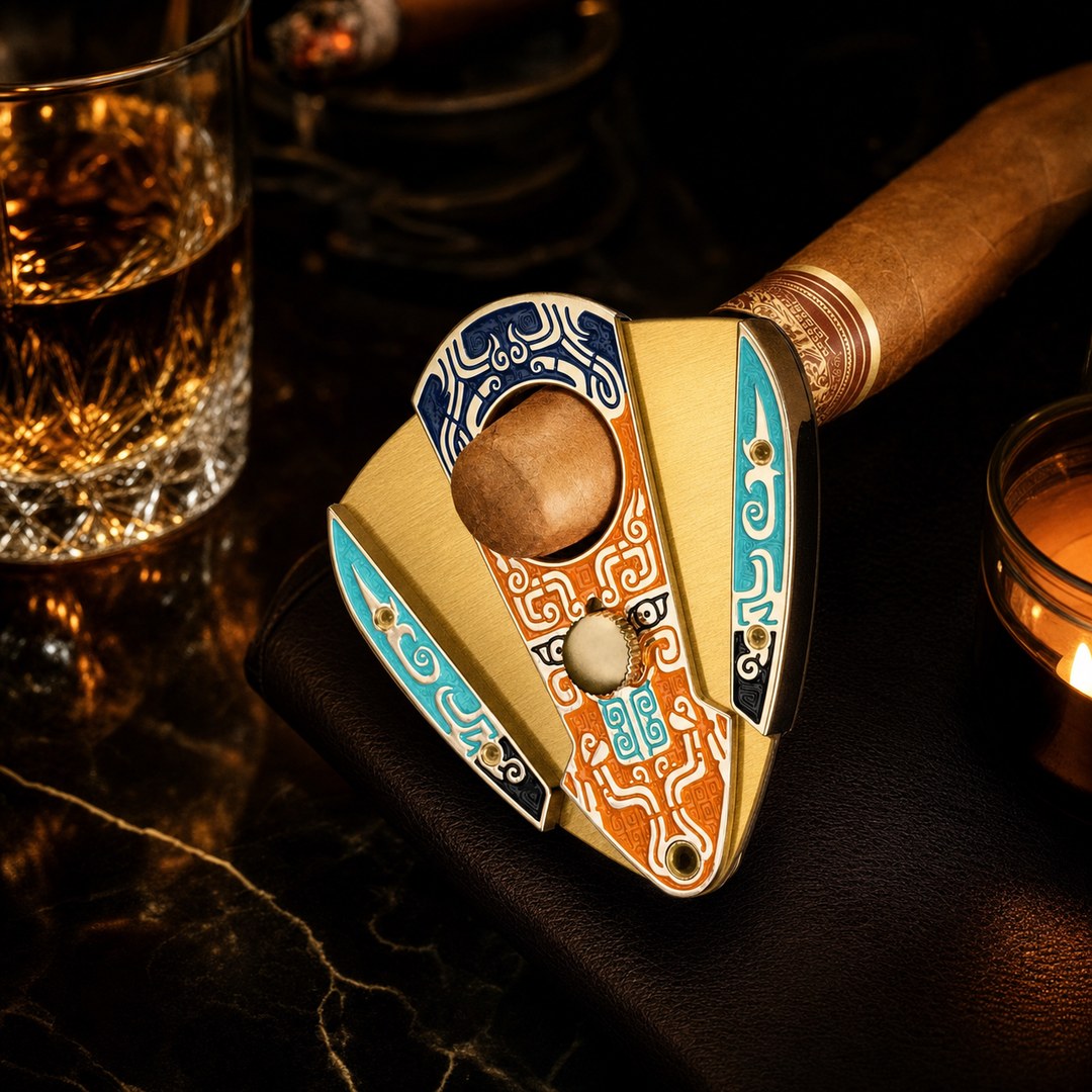 The Totem Enamel Guillotine Cutter - Fluid And Fire