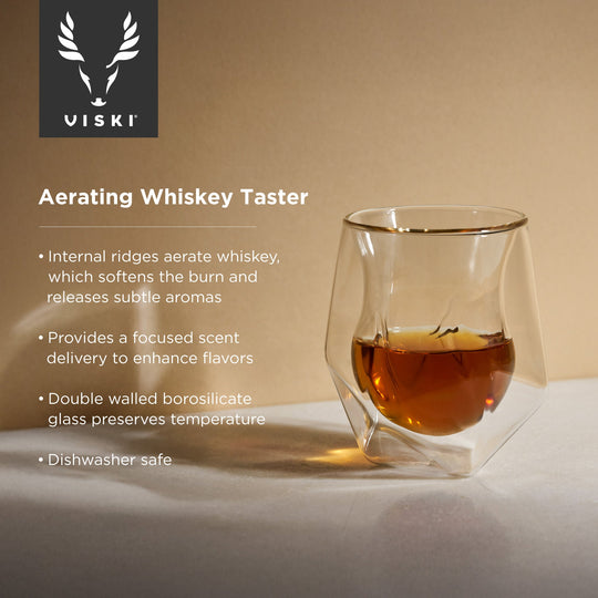 Aerating Whiskey Taster - Fluid And Fire