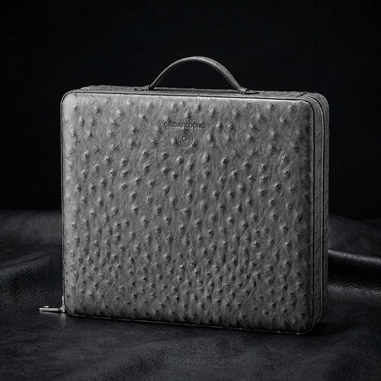 The Envoy Portable Leather Cigar Humidor