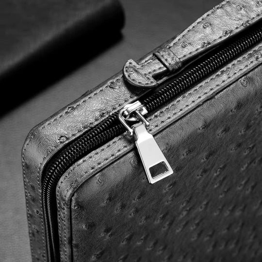 The Envoy Portable Leather Cigar Humidor