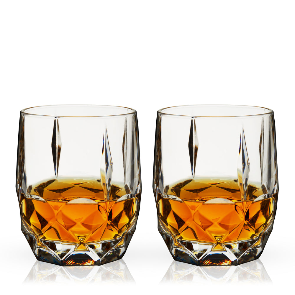 Reserve Bruno Crystal Cocktail Glasses - Fluid And Fire