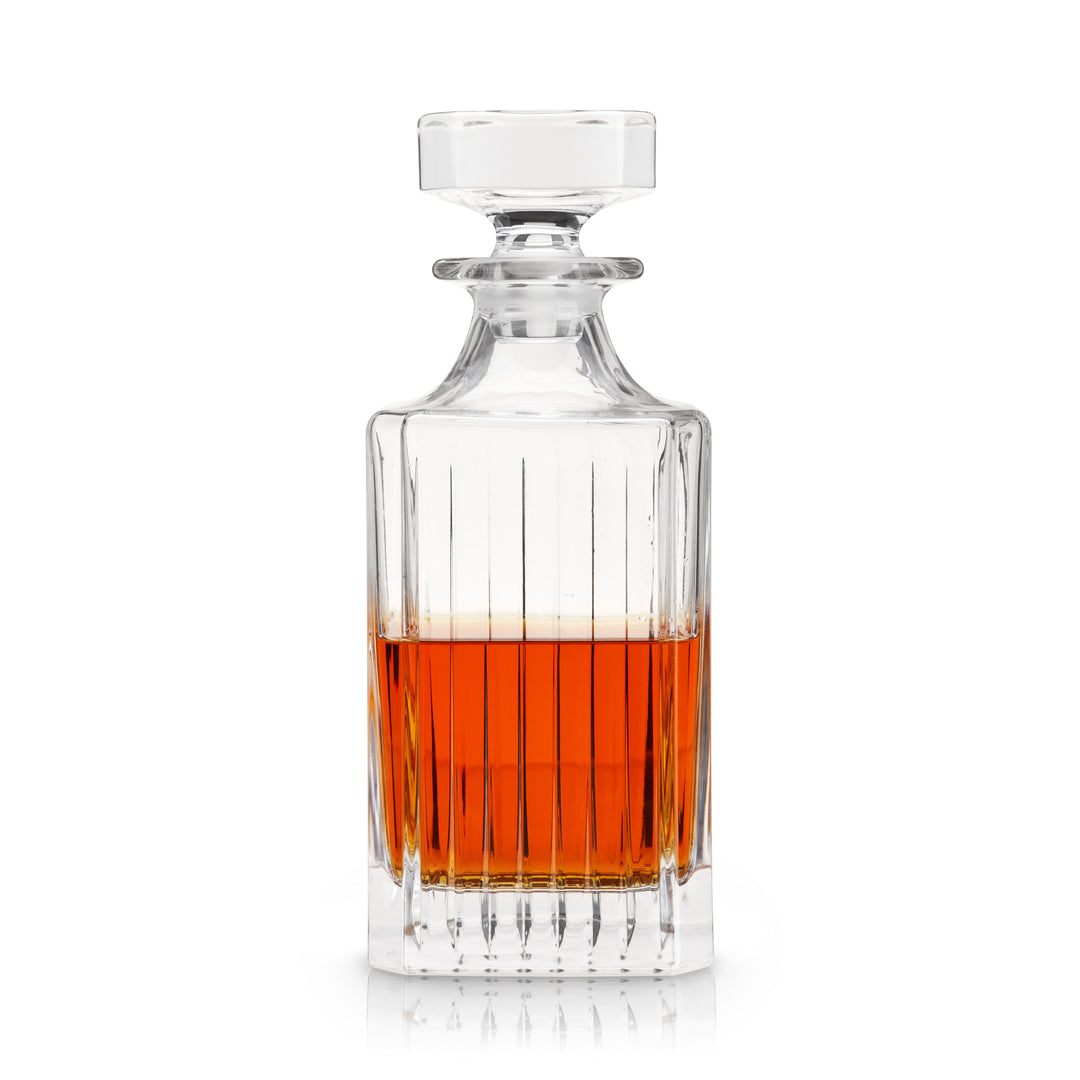 Reserve Milo Crystal Liquor Decanter - Fluid And Fire