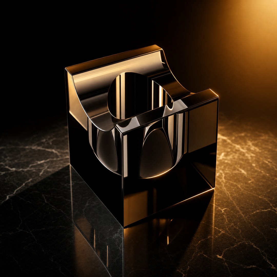 The Obelisk Crystal Cigar Stand - Fluid And Fire