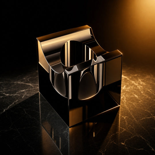 The Obelisk Crystal Cigar Stand - Fluid And Fire