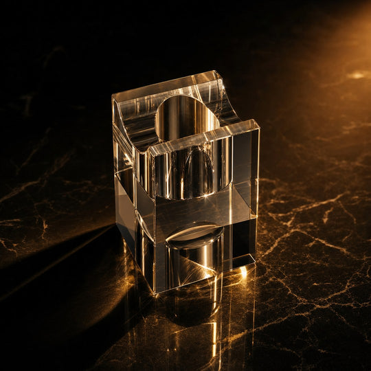 The Obelisk Crystal Cigar Stand - Fluid And Fire
