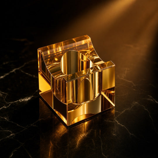 The Obelisk Crystal Cigar Stand - Fluid And Fire