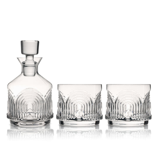 Beau Stacking Decanter Set - Fluid And Fire