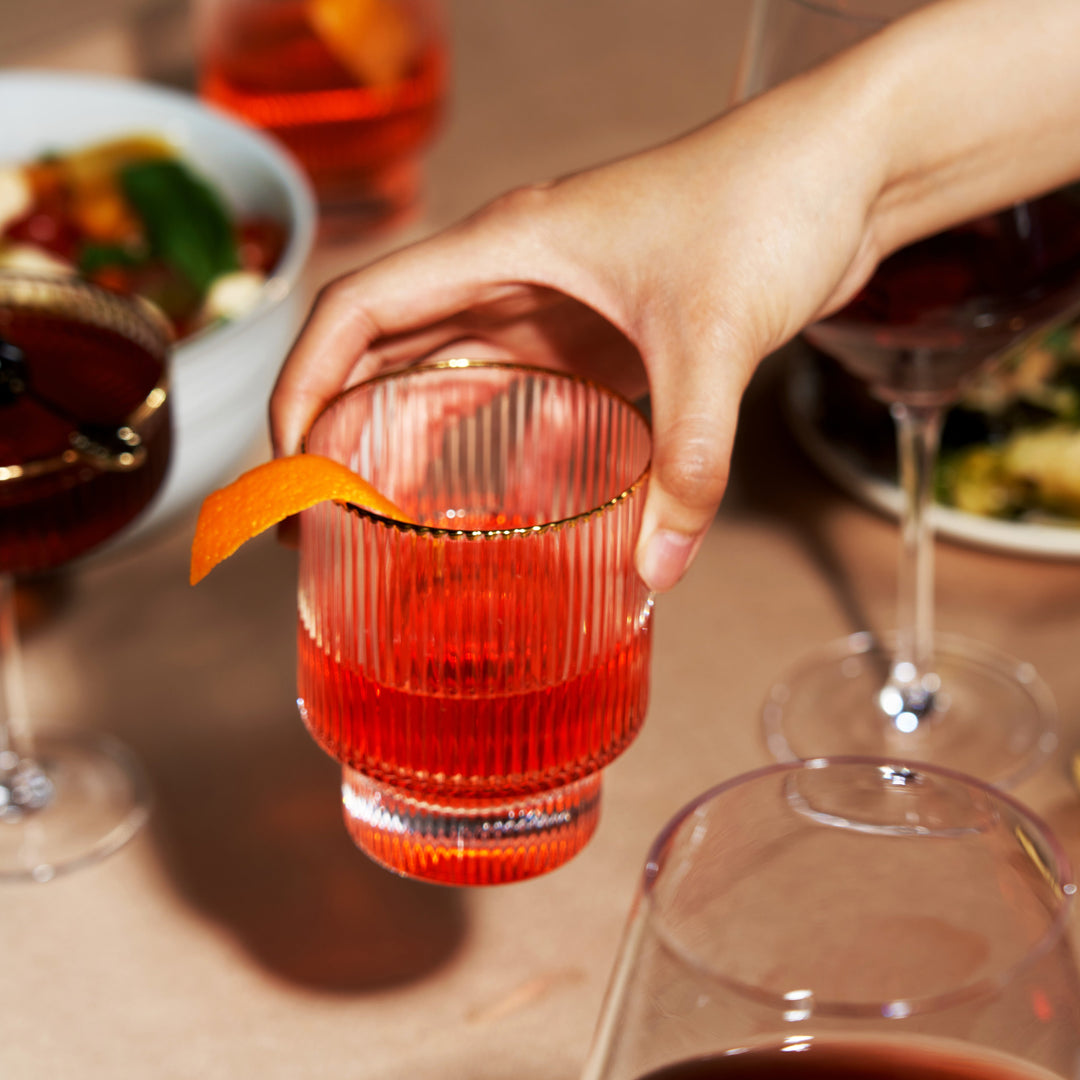 Meridian Crystal Tumblers Set of 2 - Fluid And Fire