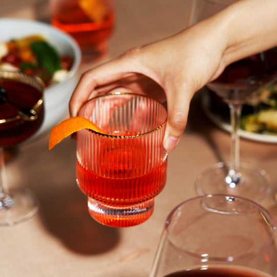 Meridian Crystal Tumblers Set of 2 - Fluid And Fire