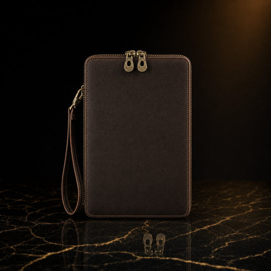 The Esecutivo: Leather Cigar Travel Case