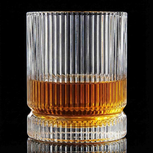 The Column Ribbed Tumbler Set of 12 — A Foundation of Texture and Light