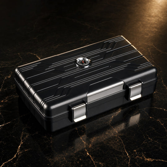 The Roccaforte Portable Cigar Travel Case - Fluid And Fire