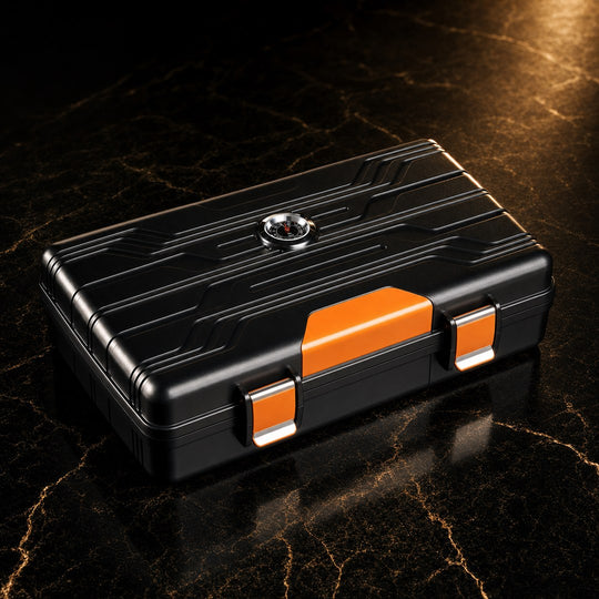 The Roccaforte Portable Cigar Travel Case - Fluid And Fire