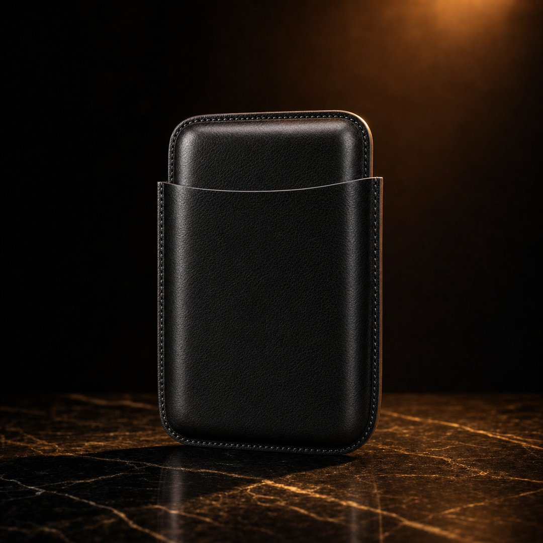 The Scudo: Leather Cigar Pouch