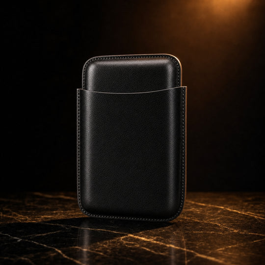 The Scudo: Leather Cigar Pouch