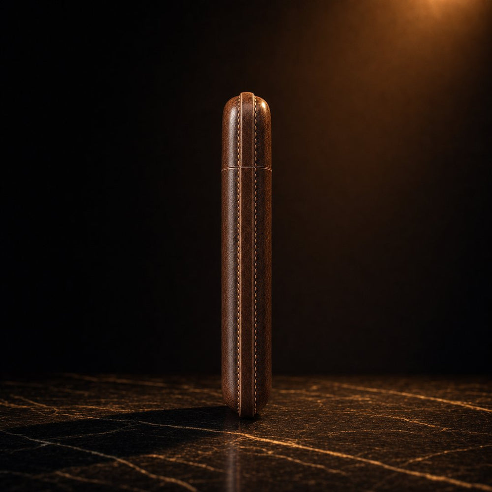 The Scudo: Leather Cigar Pouch