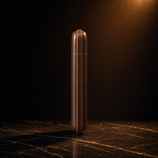 The Scudo: Leather Cigar Pouch