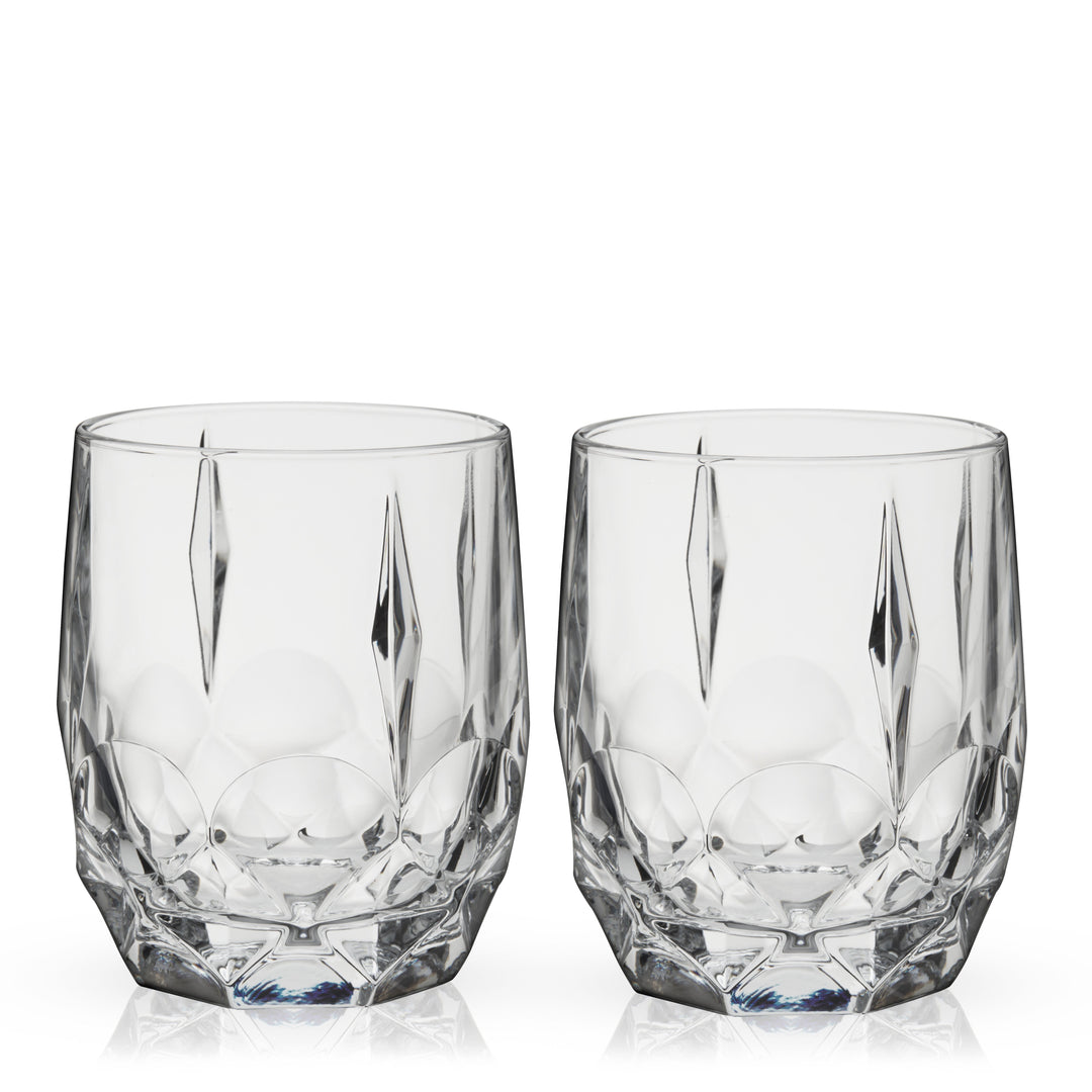 Reserve Bruno Crystal Cocktail Glasses - Fluid And Fire
