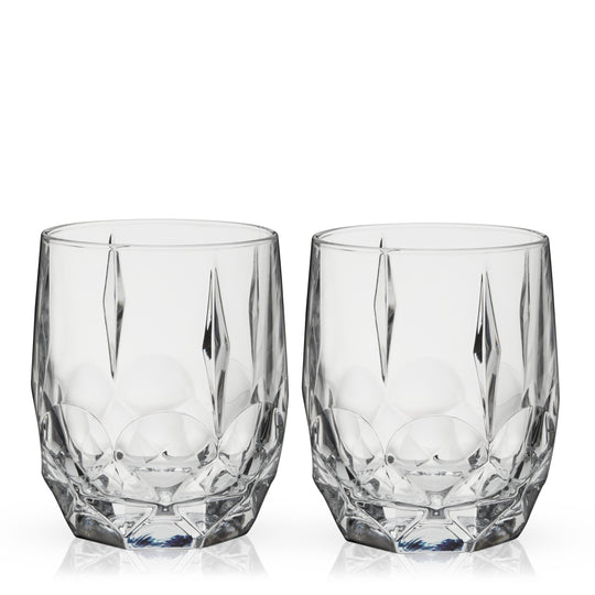 Reserve Bruno Crystal Cocktail Glasses - Fluid And Fire